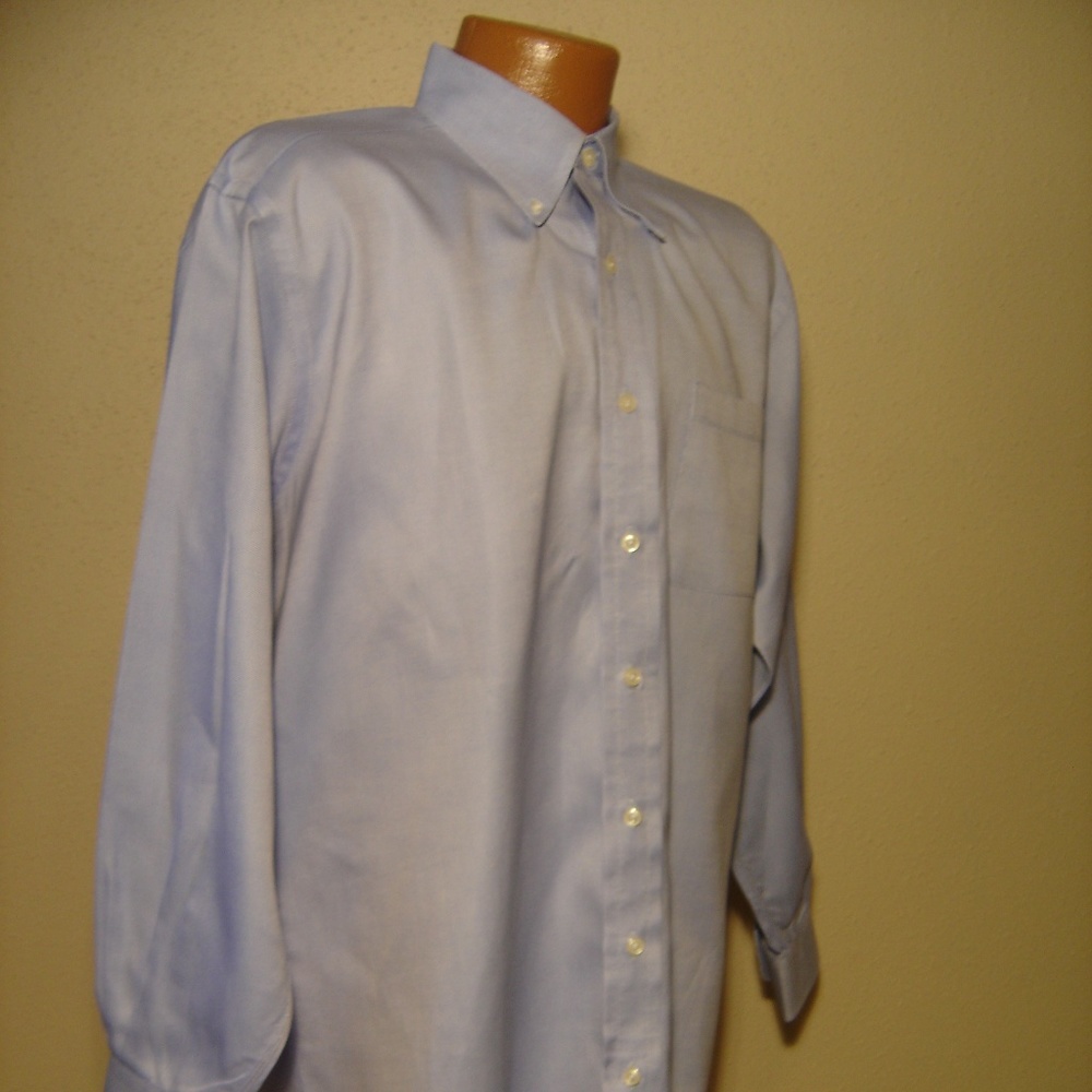 Robert Talbott Mens Blue Button Down Collar